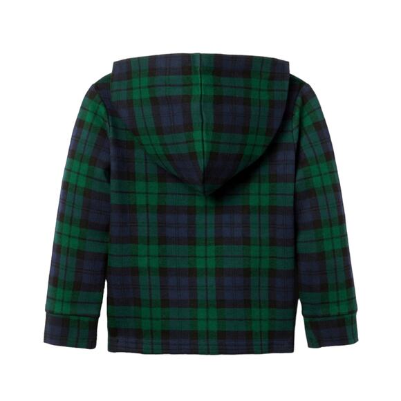 NWT! Janie And Jack The Tartan Hooded Pullover. Size 7. - Picture 3 of 3